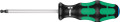 Wera 352 Ball end screwdriver for hexagon socket screws 1/4"x125mm - High quality Kraftform Plus screwdriver