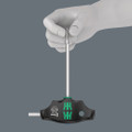 Wera 454 HF T-handle hexagon screwdriver Hex-Plus with holding function 4x200mm - T-handle screwdriver: The ideal handle shape allows the transmission of particularly high tightening and loosening moments