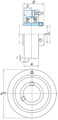 55mm Cartridge Units UCC211J-KOYO - With a legacy of Quality & Performance, Koyo Ball Bearing Units are the most reliable products when it comes to accuracy and excellent load resistance
