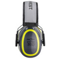 PW73 - HV Extreme Ear Defenders Medium Grey/Yellow - <p class="text-justify">These ear defenders form part of our new premium colour coded ear defender family HV Extreme