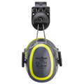 PW76 - HV Extreme Ear Defenders Medium Clip-On Grey/Yellow - <p class="text-justify">Our HV extreme premium colour coded ear defenders offer helmet-mounted hearing protection that ensures superior noise attenuation