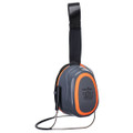 PW78 - HV Extreme Ear Defenders Neckband Grey/Orange - <p class="text-justify">The neckband ear defenders from our premium colour coded hearing protection range HV extreme enhances the choice of ear protection and are unique to our range as they can be wo