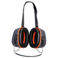 PW78 - HV Extreme Ear Defenders Neckband Grey/Orange - <p class="text-justify">The neckband ear defenders from our premium colour coded hearing protection range HV extreme enhances the choice of ear protection and are unique to our range as they can be wo