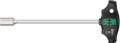 Wera 495 T-handle socket wrench screwdrivers 8x230mm - T-handle screwdriver: The ideal handle shape to allow high torque transmission in difficult tightening and loosening situations