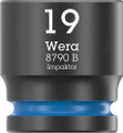 Wera 8790 B Impaktor 19,0, Socket with 3/8" drive - 05005510001 - Contents:</p>8790 B Impaktor socket with 3/8" drive, 19 x 30 mm</p>Features</p><ul><li>For use with electric or pneumatic wrenches with 3/8" drive</li><li>Impaktor technology for a Wera 8790 B Impaktor 19,0, Socket with 3/8" drive - 05005510001 - Contents:</p>8790 B Impaktor socket with 3/8" drive, 19 x 30 mm</p>Features</p><ul><li>For use with electric or pneumatic wrenches with 3/8" drive</li><li>Impaktor technology for a