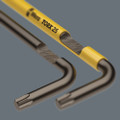Wera 967 SPKL TORX® BO L-key Multicolour TX 9x79mm - Wera L-keys with finger-protecting plastic sleeves
