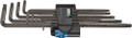 Wera 967/9 TX XL HF 1 L-key set with holding function, long - High quality L-key set for recessed TORX® screws