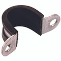 19MM OD PIPE CLIP U M/STEEL 15MM BAND - U Type HD, EPDM Liner, Saddle Clip, To Suit 19 mm Hose Outside Diameter, 15mm Band Width, Zinc Plated Mild Steel Band, Norma