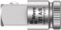 Wera 781 A 1/4" Connection parts 781 A/Bx3/8"x25.2x1/4" - Connection part 1/4" square head socket to 3/8" external square head