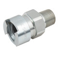 3/8" BSPT Male Coupling - 3/8" BSP Taper Male Coupling, Series 27KE, Self Venting, Pneumatic Quick Release, Valved, Brass Nickel Plated, Nitrile Seal, Working Temperature -20Â°C to +60Â°C, Maximum Working Pressure 12 bar, Parker Rectus