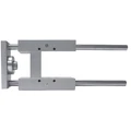 20x320 Cylinder Guide - Pneumatic Cylinder Accessory, Slide Bearing, ISO6432 Cylinder Guide, to Suit 20mm Nominal Bore Cylinder, 320mm Stroke Length, Aluminium/Carbon Steel, Kelm
