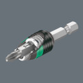Wera 888/4/1 K Rapidaptor Universal Bit Holder 1/4"x50mm - Rapidaptor universal holder for bits with ¼" hexagon head drive as per DIN ISO 1173-C 6