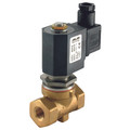 3/4" HIGH PRESSURE STEAM SOL VALVE 24VAC - 3/4" BSP Parallel Female, 2/2 Way N/C Steam Pilot Operated Solenoid Valve, Flow 120 Litres per Minute, PTFE Seal, Working Temperature -10°C to +180°C Working Pressure 1 to 10 bar, M&M