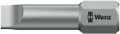 Wera 800/1 TZ bits 1.0x5.5x25mm - Bits for slotted screws with torsion zone against premature wear Wera 800/1 TZ bits 1.0x5.5x25mm - Bits for slotted screws with torsion zone against premature wear