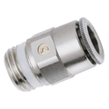 12MM OD X 1/4" BSP MALE STUD PUSHIN - 1/4" BSP Parallel Male x 12mm Outside Diameter, Super-Rapid Push-in Fitting, Stud, Nickel Plated Brass, Working Temperature -10°C to +60°C, Maximum Working Pressure 16 bar, Camozzi 12MM OD X 1/4" BSP MALE STUD PUSHIN - 1/4" BSP Parallel Male x 12mm Outside Diameter, Super-Rapid Push-in Fitting, Stud, Nickel Plated Brass, Working Temperature -10°C to +60°C, Maximum Working Pressure 16 bar, Camozzi
