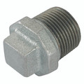 1/4" BSPT MALE BEADED PLUG GALVANISED GF290G - 1/4" BSP Tapered Male, Malleable Iron Pipe Fitting, Galvanised, Hollow Plug, Fig