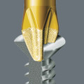 Wera 851/1 BDC bits PH 3x25mm - High quality bits for Phillips screws with tiny diamond particles on the bit tip