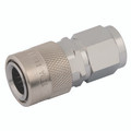 1/4" BSPP Male Coupling - 1/4" BSP Parallel Male Coupling, Series 25KE, Self Venting, Parker Rectus, Pneumatic Quick Release, Valved, Steel, Nitrile Seal, Working Temperature -20Â°C to +100Â°C, Maximum Working Pressure 12 bar, Parker Rectus
