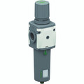 1" BSPP Female Filter Regulator - 1" BSP Parallel Female, Air Preparation, AW5000 Series, Filter Regulator with Gauge, 5