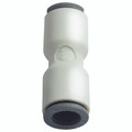 3/8"OD X 1/2" OD UNEQUAL CONNECTOR - 3/8" Outside Diameter x 1/2" Outside Diameter, Liquifit Leak-free Push-in Imperial Tube Fitting, Reducing Tube x Tube, Straight Connector, Plastic, Working Temperature -10Â°C to +95Â°C, Maximum Working Pressure 16 bar,