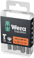 Wera 840/4 IMP DC Hex-Plus DIY Impaktor bits 5 x 5.0x50mm - High quality Impaktor bits for hexagonal socket screws