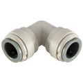 3/16"OD EQUAL ELBOW - 3/16" Outside Diameter, Imperial Push-in Fitting, Equal, 90° Elbow Connector, Plastic, Working Temperature 0°C to +23°C, Maximum Working Pressure 16 bar, John Guest 3/16"OD EQUAL ELBOW - 3/16" Outside Diameter, Imperial Push-in Fitting, Equal, 90° Elbow Connector, Plastic, Working Temperature 0°C to +23°C, Maximum Working Pressure 16 bar, John Guest