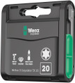 Wera Bit-Box 15 Impaktor TX 15 x TX 20x25mm - High quality bits for recessed TORX® screws in a practical Bit-Box