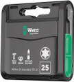 Wera Bit-Box 15 Impaktor TX 15 x TX 25x25mm - High quality bits for recessed TORX® screws in a practical Bit-Box Wera Bit-Box 15 Impaktor TX 15 x TX 25x25mm - High quality bits for recessed TORX® screws in a practical Bit-Box