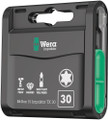 Wera Bit-Box 15 Impaktor TX 15 x TX 30x25mm - High quality bits for recessed TORX® screws in a practical Bit-Box Wera Bit-Box 15 Impaktor TX 15 x TX 30x25mm - High quality bits for recessed TORX® screws in a practical Bit-Box