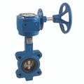 24 PN16 L+T BFLY VVE DI/SS/NBR GEAR OP - 24" Lugged and Tapped PN16 Ductile Iron Body Stainless Steel Disc NBR Liner Butterfly Valve Lever Operated