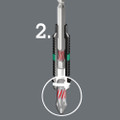 Wera 855/4 BTZ bits PZ 1x50mm - BiTorsion bits for Pozidriv screws with Torsion zone where kinetic energy is diverted Wera 855/4 BTZ bits PZ 1x50mm - BiTorsion bits for Pozidriv screws with Torsion zone where kinetic energy is diverted