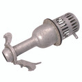 LEVER LOCK FOOTVALVE AND STRAIGHTAINER MALE 5 - 133mm Coupling, Lever Lock Water Pump Coupling, Male Foot Valve, Strainer, Galvanised Steel, DALLAI