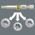 Wera 867/4 TORX® HF Bits with holding function TX 30x50mm - Premium bits for TORX® socket screws Wera 867/4 TORX® HF Bits with holding function TX 30x50mm - Premium bits for TORX® socket screws