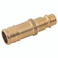 10MM HOSE TAIL PLUG  BRASS UNPLATED - Pneumatic Quick Release, Series 26KA, Standard, Parker Rectus, Plug, Hose Tail, To Suit Hose Inside Diameter 10mm (3/8"), Non Valved, Brass, Working Temperature -20Â°C to +100Â°C, Maximum Working Pressure 35 bar, Park