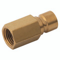 1/8" BSPP Female Adaptor - 1/8" BSP Parallel Female, BE-17 Adaptor, ITM 1/8" BSPP Female Adaptor - 1/8" BSP Parallel Female, BE-17 Adaptor, ITM