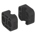 12mm OD Clamp Halves Group 0 - 12mm Outside Diameter, Hydraulic Tube Clamp, Series A Light Duty, Clamp Halves, Single Polyamide 6 (Fire Retardant), Group 0, RSB