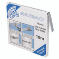 10MTR X 11MM MILD ZINC PLATED MULTIBAND - 10 Metre, Multiband, 11mm Band Width, Length 10 Metres, Mild Steel Band, Jubilee 10MTR X 11MM MILD ZINC PLATED MULTIBAND - 10 Metre, Multiband, 11mm Band Width, Length 10 Metres, Mild Steel Band, Jubilee