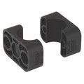 12mm OD Clamp Halves Group 1 - 12mm Outside Diameter, Hydraulic Tube Clamp, Series A Light Duty, Clamp Halves, Single Aluminium, Group 1, RSB