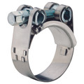 63-68MM SPAN GBS H/DUTY CLAMP W2 - 63mm Minimum Diameter x 68mm Maximum Diameter, Heavy Duty, GBS M, Clamp, Steel Band, Steel Screw, Norma
