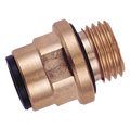 4MM OD X 1/8" BRASS STRAIGHTAIGHT ADAP - 1/8" BSP Parallel Male x 4mm Outside Diameter, Metric Push-in Fitting, Stud, Brass, Working Temperature 0Â°C to +23Â°C, Maximum Working Pressure 16 bar, John Guest