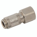 M5 Metric Female Coupling - M5 Metric Female Coupling, Series 20KA, Standard, Parker Rectus, Pneumatic Quick Release, Valved, Brass Nickel Plated, Nitrile Seal, Working Temperature -20Â°C to +100Â°C, Maximum Working Pressure 35 bar, Parker Rectus