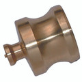 CAMLOCK 1.1/2" TYPE DUST PLUG BRASS - 1