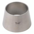 4" X 3" ECC RED WELD ENDS - 4" Outside Diameter x 3" Outside Diameter, BS Type, Hygienic Fitting, Eccentric Reducing Cone, 316L Stainless Steel, Jaymac 4" X 3" ECC RED WELD ENDS - 4" Outside Diameter x 3" Outside Diameter, BS Type, Hygienic Fitting, Eccentric Reducing Cone, 316L Stainless Steel, Jaymac