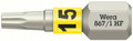 Wera 867/1 TORX® HF Bits with holding function TX 15x25mm - Premium bits for TORX® socket screws