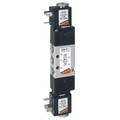 1/8 DOUBLE VALVE - G1/8" BSP Parallel Female, Series 3, Electro Pneumatically Operated Double Valve/Solenoid, 3/2 x 3/2 Normally Open, Spring Return (348),Valve Only, Flow 700 Ni/min, Working Temperature 0Â°C to +60Â°C, Maximum Working Pressure 10 bar, Ca