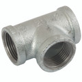 (BS FIG161) FEM BSPT EQUAL TEE 3/4 GLV - 3/4" BSP Tapered Female, Malleable Iron Fitting, Galvanised, Equal Tee, Working Temperature -20Â°C to +120Â°C, Maximum Working Pressure 25 bar, K-Line Connect