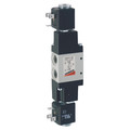 1/4 SOLENOID 110V 50/60HZ 3.5VA - G1/4" BSP Parallel Female, Series 3, Electro Pneumatically Operated Single Solenoid, 3/2 Normally Closed, Spring Return (334), 110V 50/60Hz 3
