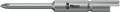 Wera 872/9 bits for Microstix® screws 00x44mm - Bits for Microstix® screws with 4 mm halfmoon drive for direct insertion in the power tool