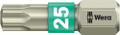 Wera 3867/1 TS TORX® bits, stainless TX 15x25mm - High quality bits out of stainless steel for recessed TORX® screws Wera 3867/1 TS TORX® bits, stainless TX 15x25mm - High quality bits out of stainless steel for recessed TORX® screws