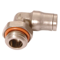 8MM X 3/8" MALE STUD ELBOW BSPP AND MET - 3/8" BSP Parallel Male x 8mm Outside Diameter, LF3600 Metric Push-in Tube Fitting, 90Ã‚Â° Stud Swivel Elbow, Nickel Plated Brass, Working Temperature -20Ã‚Â°C to +120Ã‚Â°C, Maximum Working Pressure 20 bar, Parker